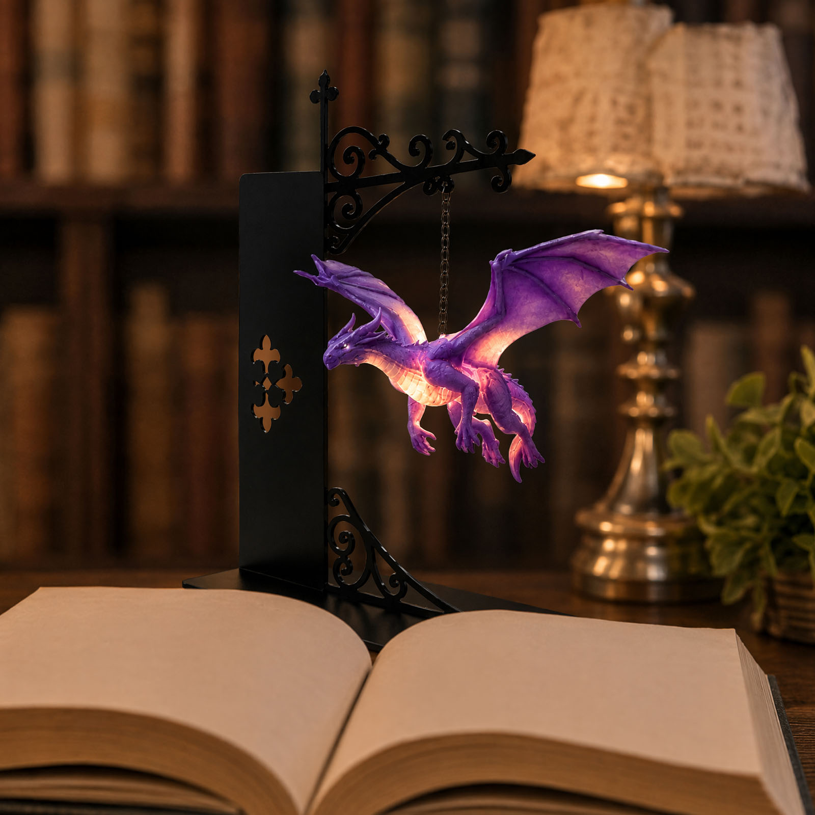 مصباح ليلي LED دافئ على شكل تن - مراجعة Aesthetic Bookend وسعره