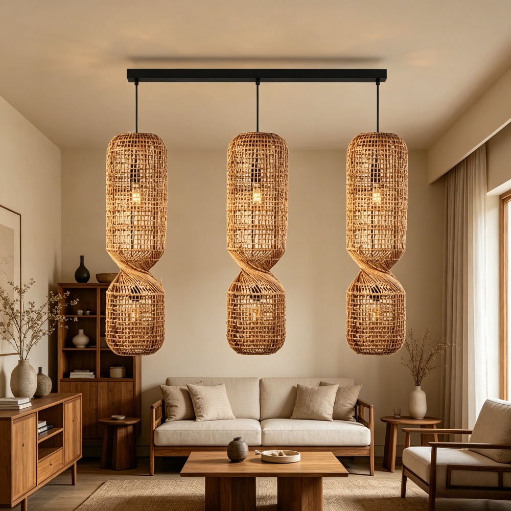 مصباح معلق ياباني بأسلوب وابي  - مراجعة Home Decor Zen Style وسعره