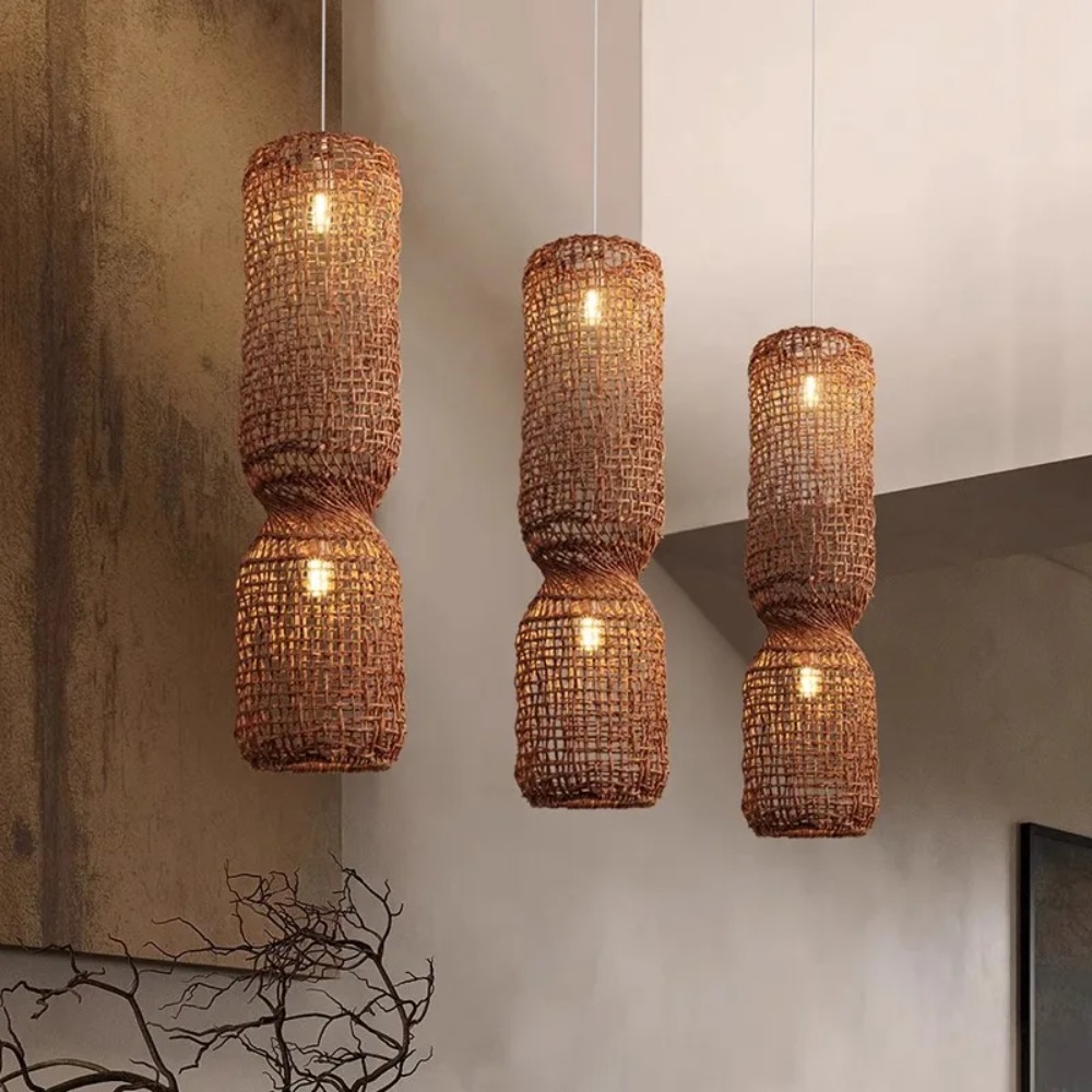 مصباح معلق ياباني بأسلوب وابي  - مراجعة Home Decor Zen Style وسعره