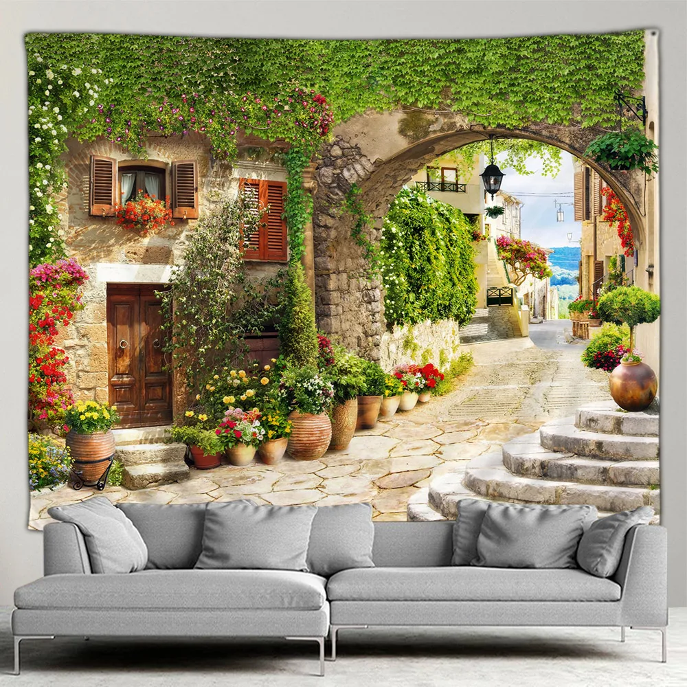 ملصق حديقة خارجي ، منظر طبيعي  - مراجعة Home Decor Indonesia وسعره