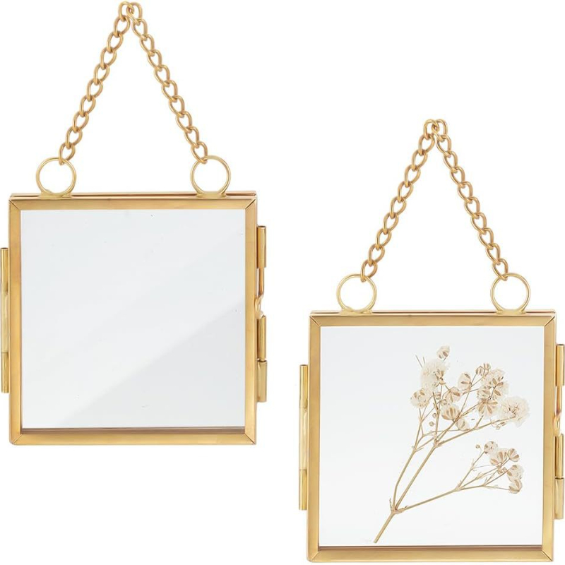 إطار صورة معدني بسيط، إطار صور - مراجعة Dried Flower Bouquet وسعره